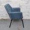 Velvet Armchair, 1960s 4