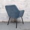 Velvet Armchair, 1960s, Immagine 5