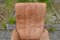 Vintage Brown Leather Armchair From De Sede, Image 17