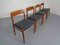 Danish Model 75 Teak Chairs by Niels Otto Møller for JL Møller, Set of 4, 1960s 5