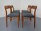 Danish Model 75 Teak Chairs by Niels Otto Møller for JL Møller, Set of 4, 1960s 7