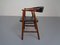 Danish Teak Armchair, 1960s, Imagen 9