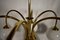 10 Flaming Brass Chandelier by Kamenicky Senov, 1970s, Image 11