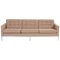 Beige Fabric Three Seater Sofa by Florence Knoll for Knoll 1
