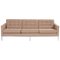 Beige Fabric Three Seater Sofa by Florence Knoll for Knoll, Image 1