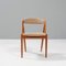 Model 31 Dining Chairs by Kai Kristiansen for Schou Andersen, 1960s, Set of 2, Image 2