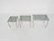 Mid-Century Chrome and Glass Nesting Tables, 1970s, Set of 3, Immagine 6