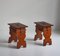 Danish Stools by Martin Nyrop for Rud Rasmussen, 1905, Set of 2 14