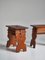 Danish Stools by Martin Nyrop for Rud Rasmussen, 1905, Set of 2 7