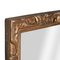 Neoclassical Empire Rectangular Gold Hand Carved Wooden Mirror, Spain, 1970s 3
