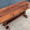 Vintage Rustic Oak Farmhouse Table 8