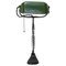 Lámpara de mesa vintage esmaltada en verde, Imagen 3