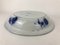 Antique English Blue Earthenware Serving Plate from Wedgwood, 1850s 5