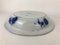 Antique English Blue Earthenware Serving Plate from Wedgwood, 1850s, Image 5