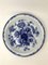 Antique English Blue Earthenware Serving Plate from Wedgwood, 1850s 1