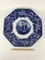 Antique English Blue & White Earthenware Stand/Plate from Wedgwood, 1910s 2