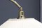 Italian Swivel Floor Lamp in Brass and Green Velvet, 1950s, Immagine 7