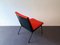 Red Oase Lounge Chair by Wim Rietveld for Ahrend de Cirkel 4