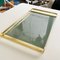 Italian Brass and Smoked Glass Tray from MB Italia, Image 3