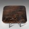 Vintage English Industrial Pine Stool, 1940 9