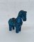 Rimini Blu Ceramic Horse by Aldo Londi for Bitossi, 1960s 1