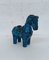 Rimini Blu Ceramic Horse by Aldo Londi for Bitossi, 1960s, Immagine 1