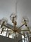 Mid-Century Pendant Lamp with 8 Glass Shades, Image 3