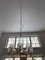 Mid-Century Pendant Lamp with 8 Glass Shades 5