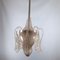 Mid-Century Pink Bullicante Glass Chandelier by Tomaso Buzzi for Venini, Immagine 8