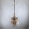 Mid-Century Pink Bullicante Glass Chandelier by Tomaso Buzzi for Venini, Immagine 6