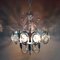 Chrome Metal and Crystal Chandelier Attributed to Gaetano Sciolari, 1960s 6