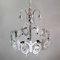 Chrome Metal and Crystal Chandelier Attributed to Gaetano Sciolari, 1960s 7