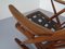 Danish Teak Rocking Chair by Frank Reenskaug for Bramin, 1960s, Immagine 22