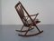 Danish Teak Rocking Chair by Frank Reenskaug for Bramin, 1960s 10