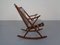 Danish Teak Rocking Chair by Frank Reenskaug for Bramin, 1960s 5