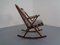 Danish Teak Rocking Chair by Frank Reenskaug for Bramin, 1960s 6