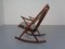 Danish Teak Rocking Chair by Frank Reenskaug for Bramin, 1960s 8