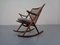Danish Teak Rocking Chair by Frank Reenskaug for Bramin, 1960s, Immagine 2