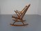 Danish Teak Rocking Chair by Frank Reenskaug for Bramin, 1960s 4