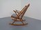 Danish Teak Rocking Chair by Frank Reenskaug for Bramin, 1960s, Image 7