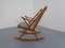 Danish Teak Rocking Chair by Frank Reenskaug for Bramin, 1960s, Immagine 7