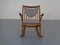 Danish Teak Rocking Chair by Frank Reenskaug for Bramin, 1960s 1