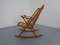 Danish Teak Rocking Chair by Frank Reenskaug for Bramin, 1960s, Immagine 14