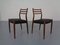 Teak Model 78 Dining Chairs by Niels Otto Møller for JL Møller, 1960s, Set of 2, Image 3