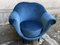 Blue Velvet Seats by Federico Munari, 1950s, Set of 2 8