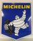 Enamel Garage Sign from Michelin Tires, 1960s, Imagen 1