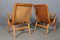 Eva Lounge Chairs with Leather by Bruno Mathsson, Set of 2 8