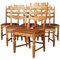 Dining Chairs by Henning Kjærnulf, Set of 6, Immagine 1