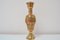 Vintage Kapri Handmade Engraved Brass Vase, India, 1960s, Image 4