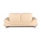Rivoli Cream Leather Sofa from Koinor 11